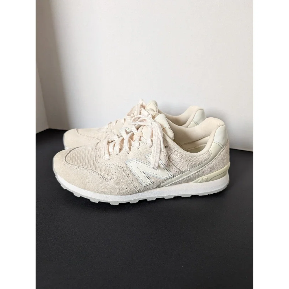 New Balance WL996VPB Beige Cream Suede Shoes Lifestyle Sneakers Women's 8